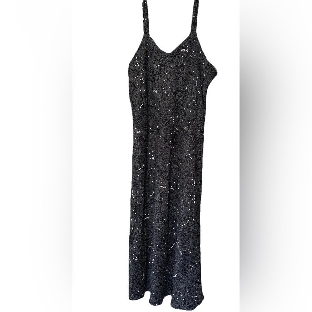 Cabernet Sleepwear Nightgown Large Long Gown Traditional Elegance Silky
